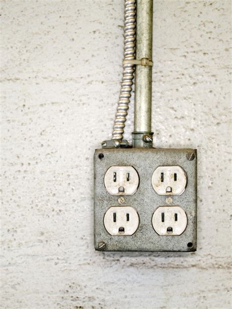 electrical box for wall outlet|exposed electrical outlet box.